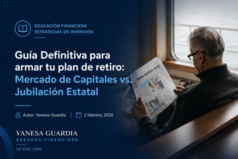 Guía Definitiva para armar tu plan de retiro: Mercado de Capitales vs. Jubilación Estatal